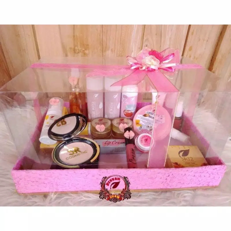 Paket Sr Seserahan Skincare Seserahan Pernikahan Farcel Kecantikan Sr12 Bpom Produk Boleh Request Ori