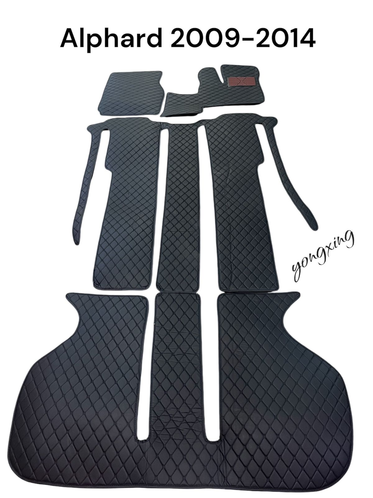 KARPET MOBIL 7D ALPHARD thn 2009-2014 / ALAS DASAR ALPHARD ANTI AIR ANTI SLIP Harga 1,380,000 rupiah*Gratis Ongkir