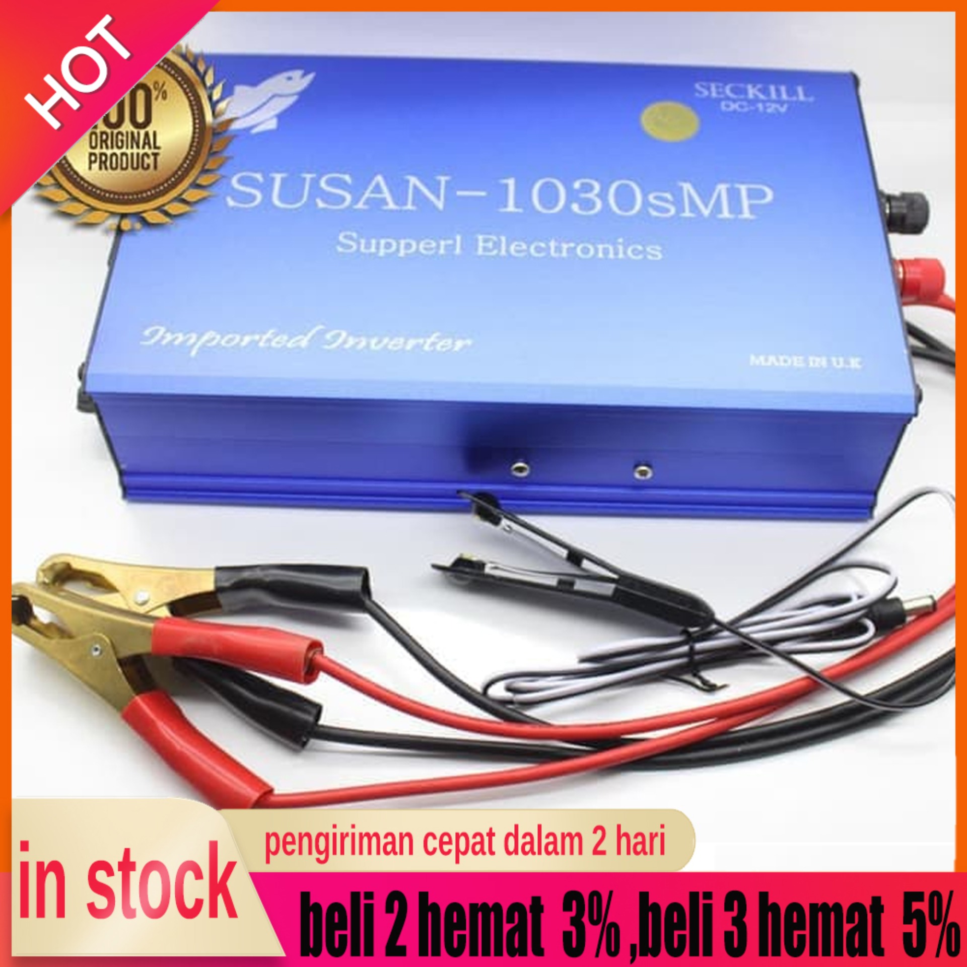 Car susan 1030smp setrum strom ultras-onic inverter Harga 1,164,000 rupiah*Gratis Ongkir