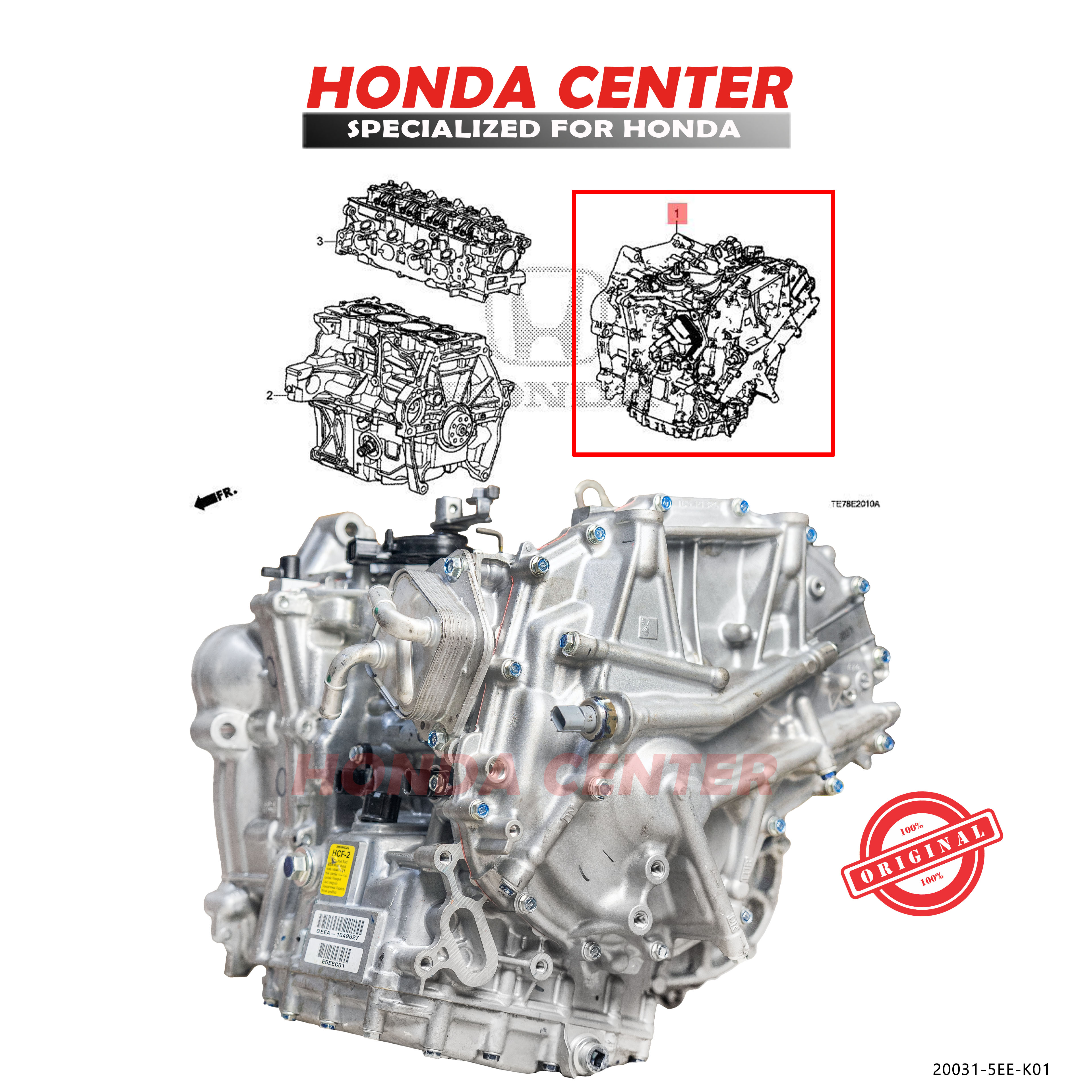 Gear box transmisi CVT komplit mobil honda mobilio brv hrv jazz gk5 city gm6 2014 2015 2016 2017 2018 2019 2020 2021 Harga 22,500,000 rupiah*Gratis Ongkir