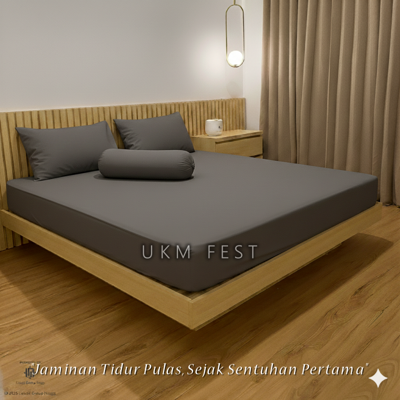 Plain Disperse Cotton Bed Sheet 20cm Thick Bonus Pillowcase Bolster Uk 90,120,160,180,200