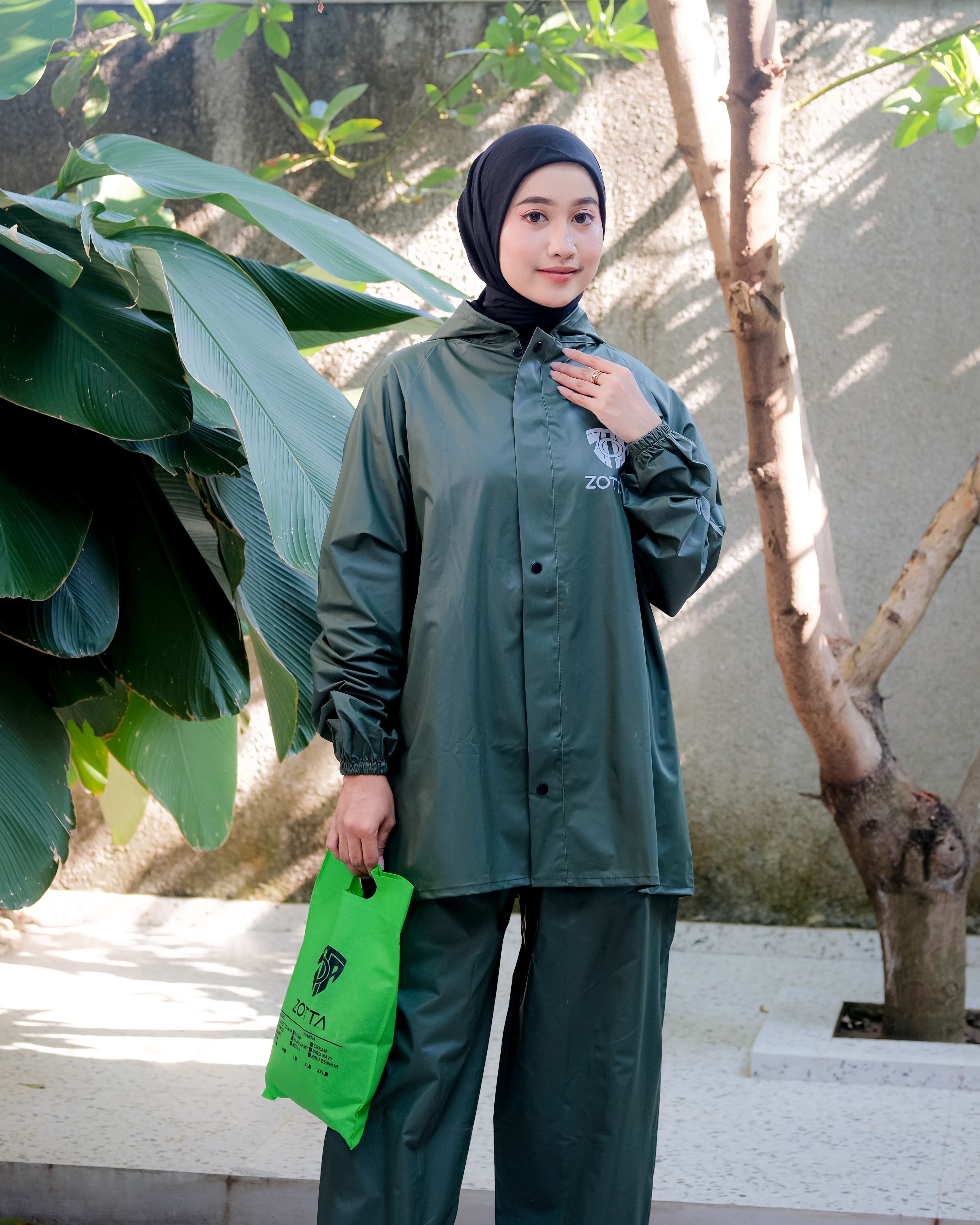 Zotta raincoat raincoat anti-rembes adult men women suit Harga 77,220 rupiah*Gratis Ongkir