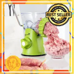 Meat Grinder Manual Penggiling Giling Daging Sayuran Buah Pasta Mincer By Einstein-Store