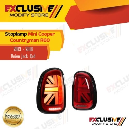 Stoplamp Mini Cooper Countryman R60 Union Jack 2011 - 2018 Red Harga 8,150,000 rupiah*Gratis Ongkir