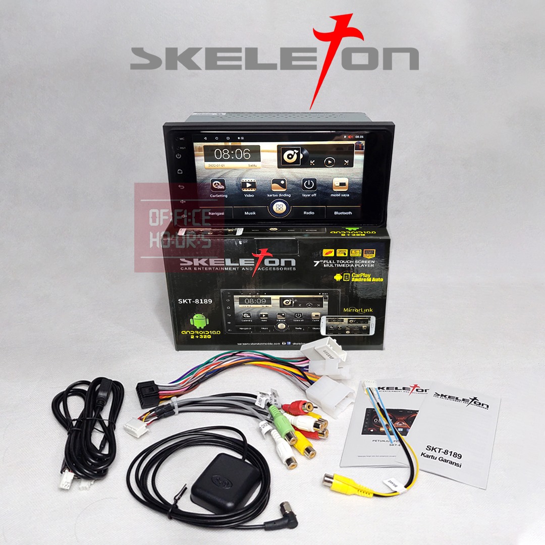Head Unit Skeleton Android Skt-8189 Toyota Voice Command 7 Inch Harga 880,000 rupiah*Gratis Ongkir