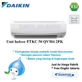 Gambar Ac Daikin Split FTKC50QVM4 2 PK (INVERTER)   Putih