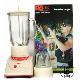 Gambar Amor Blender Kaca Multi Fungsi AM BGC 01   Putih