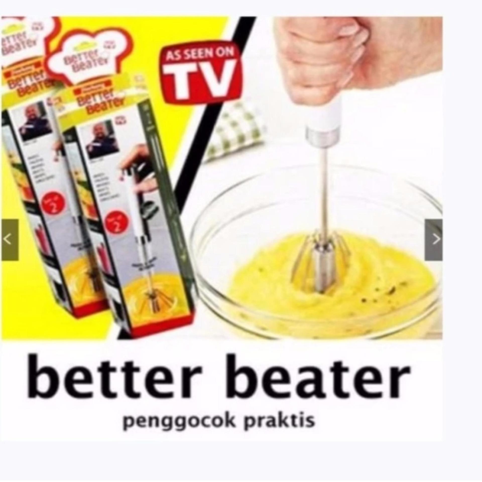 Better Beater Hand Mixer otomatis (Manual) harga 1 set=2pcs