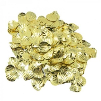 Gambar BolehDeals Shell Loose Sequins Sewing Paillette DIY Jewelry CraftDecoration Gold   intl