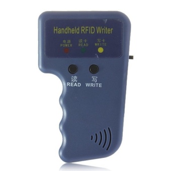Gambar EM4100 125KHz RFID Handheld ID Card Copier Writer Duplicator   intl