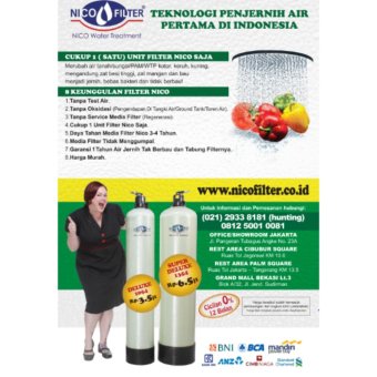 Filter Air  Penjernih Air untuk Pompa Air dan Water Toren