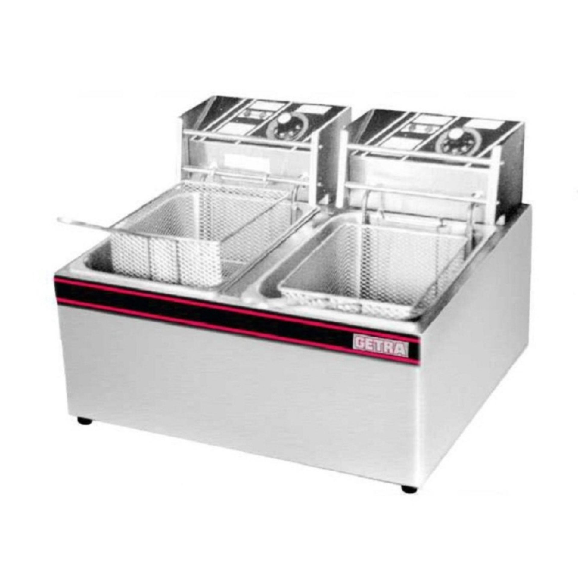 Getra Ef-82 Electrik Deep Fryer - Silver