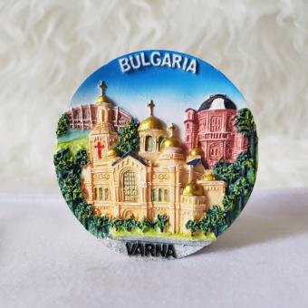 Gambar Gloria Bellucci   Magnet kulkas souvenir negara bulgaria