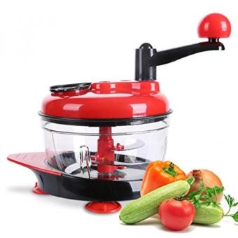 GPL Manual Food Processor, Hand-Powered Miracle Chopper Baby MultiVegetable Chopper Meat Grinder Fast Salsa Maker Food Mixer Blenderto Chop Meat Fruits Vegetables Nuts Herbs Onions Garlicsship fromUSA - intl
