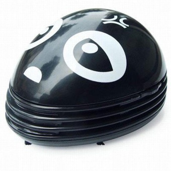 Gambar hogakeji Electric Table Vacuum Cleaner Mini Dust Cleaner Black BadGhost Prints Design, Black   intl