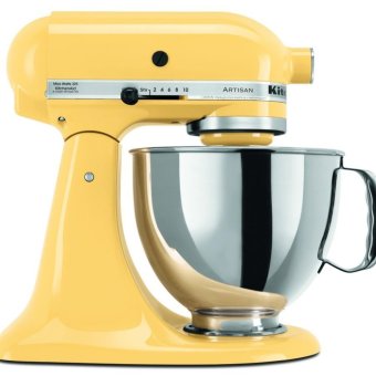 Gambar KitchenAid Stand Mixer 5 KSM 150 PSE MY (Majestic Yellow)