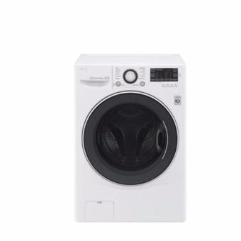Gambar LG F1014NTGW   Mesin Cuci Front Load   14 Kg   Putih   Khusus Jabodetabek