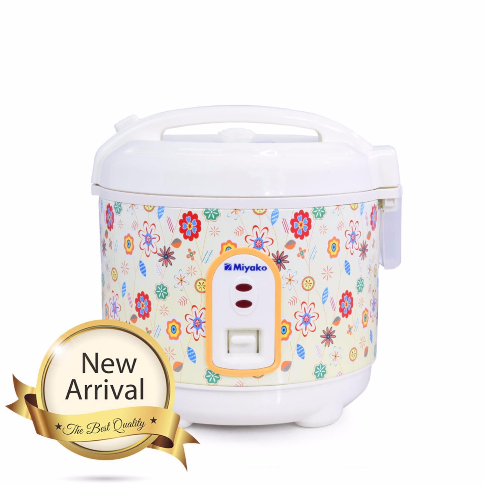 MIYAKO Rice Cooker 3 in 1 Magic Com Warmer Plus 0,63 Liter MCM-609