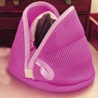 Novel design Women Bra Laundry Lingerie Washing Hosiery Saver Protect Mesh Small Bag - intl