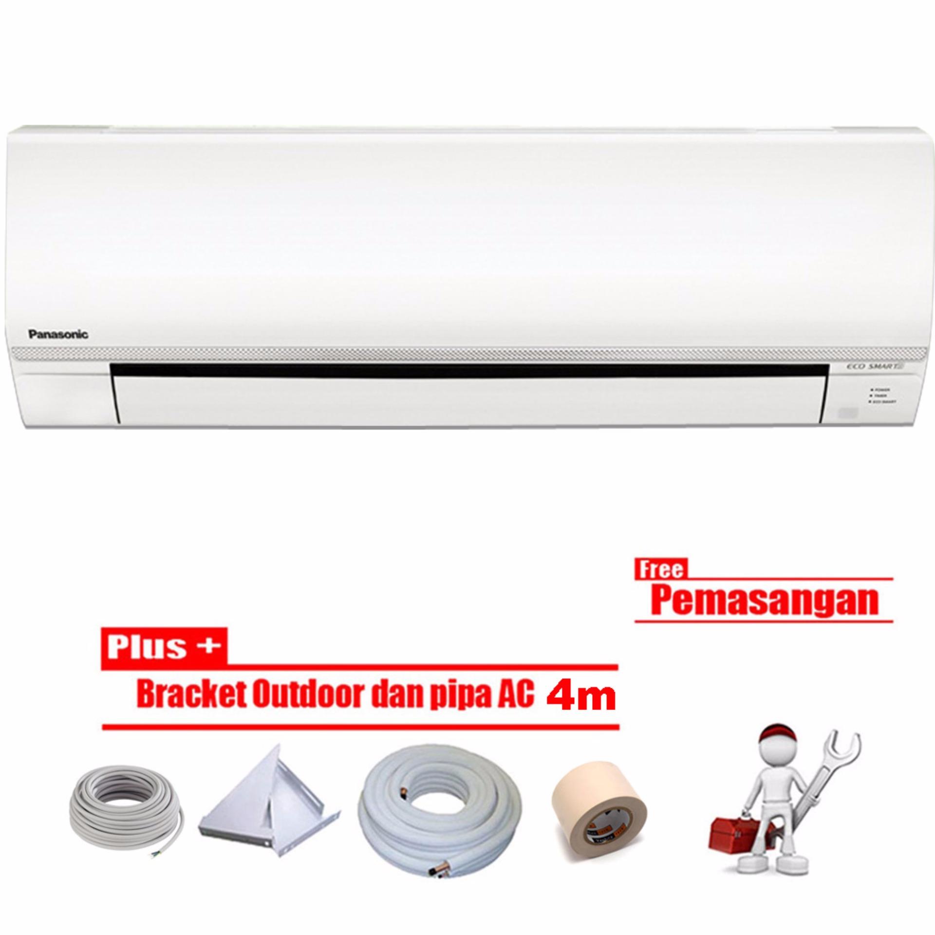 PANASONIC AC Split 2 PK Standard CS-PN18 SKP R32 / Putih FREE ONGKIR + PEMASANGAN AREA JABODETABEK