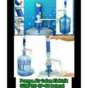Pompa Air Galon Elektrik SUNPRO SP-88 Baterai Pompa Air Galon Elektrik SUNPRO SP-88 Baterai