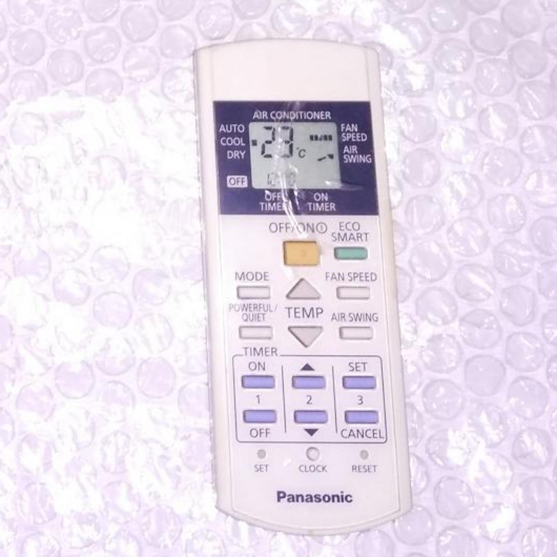Remote AC Panasonic ECOSMART - Plasma Pendingin Ruangan/ Remot .