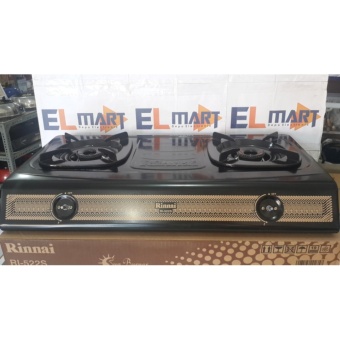 Rinnai kompor gas 2 tungku RI 522S