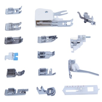 Gambar Sbotebie Sewing Machine Presser Walking Feet Kit (Silver And White)  intl