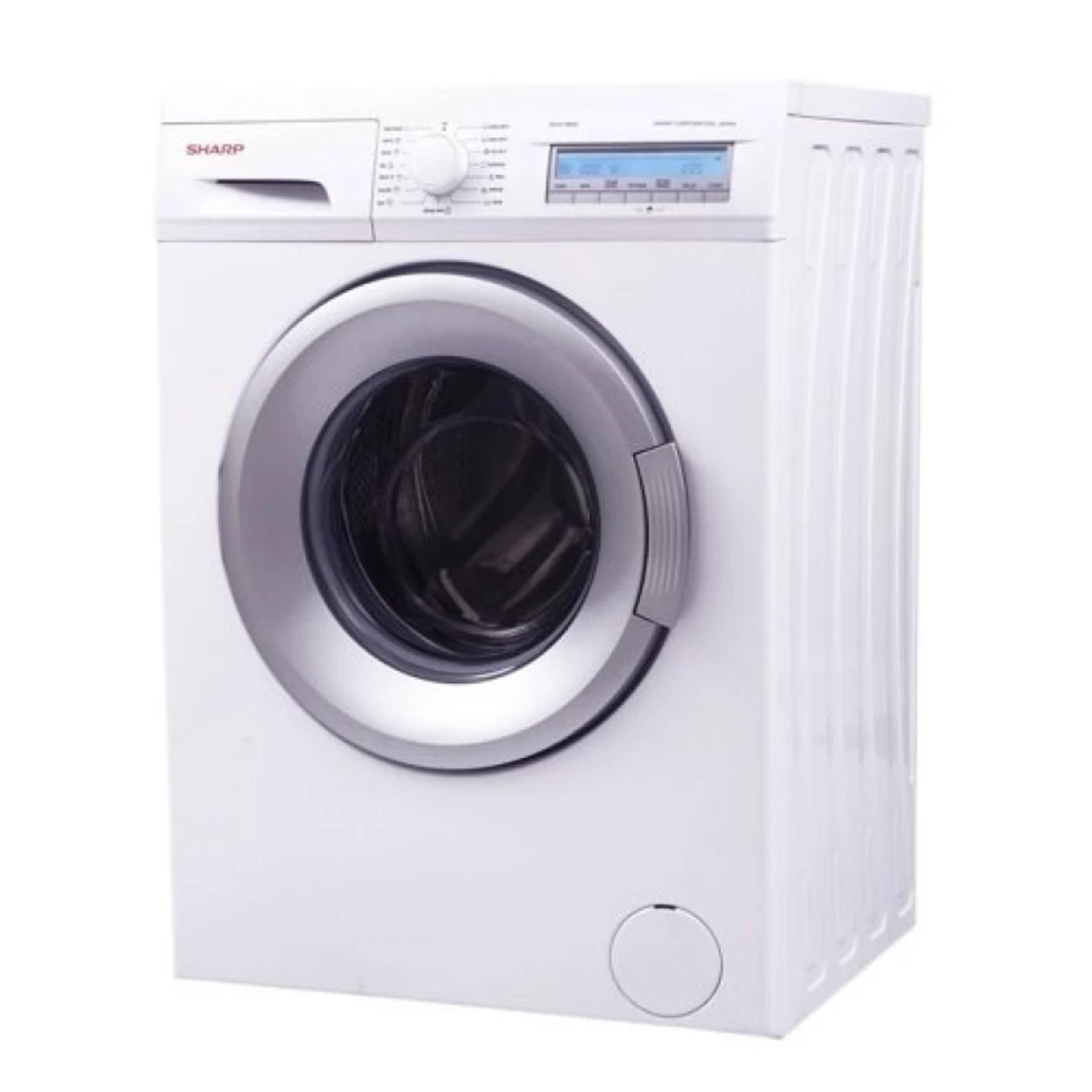Sharp - Mesin Cuci Front Loading 8Kg FL1082 - Putih
