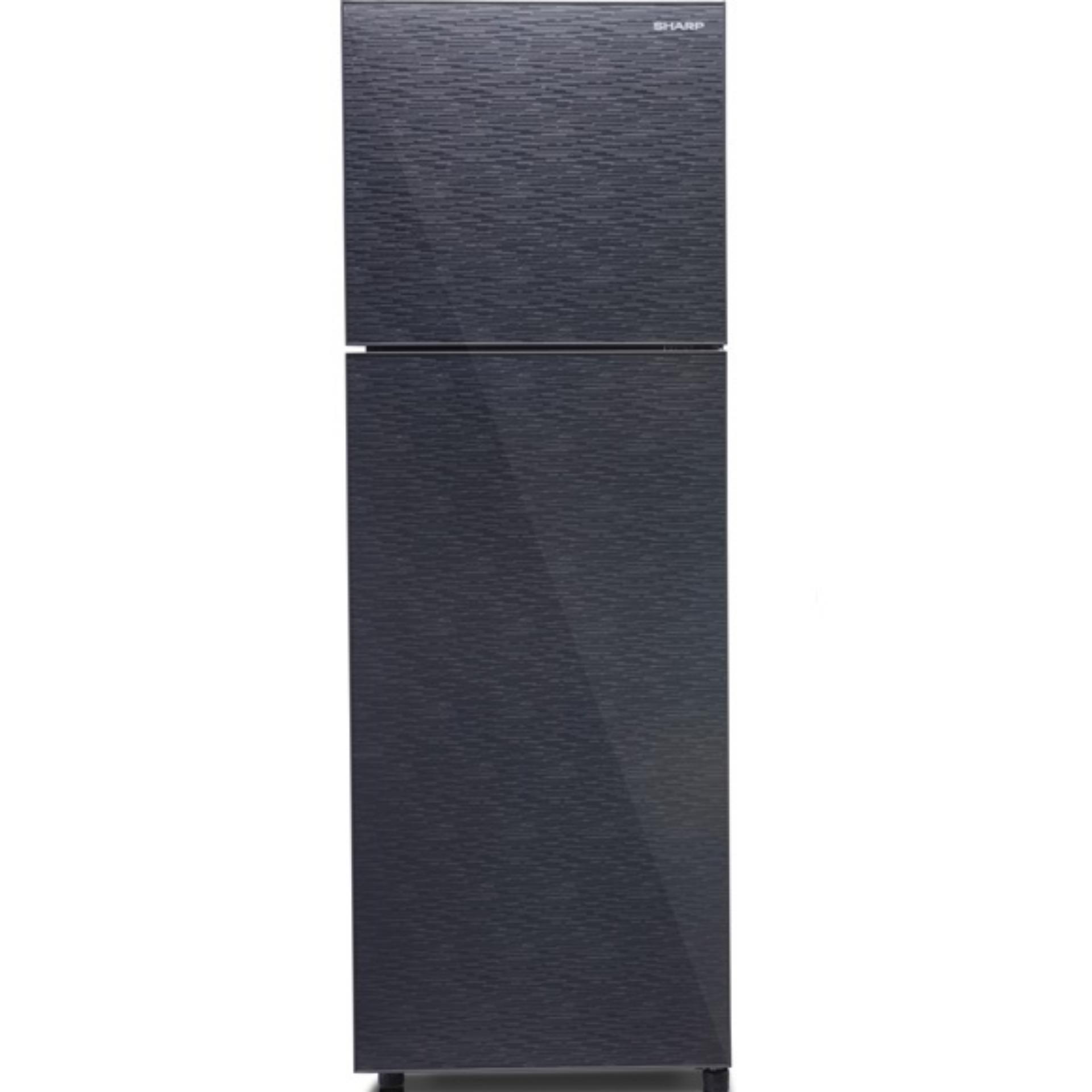 Sharp SJ-326XG-MS Lemari Es 2 Pintu 256 L - Silver - KhususJabodetabek