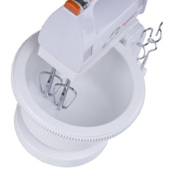 Trisonic Stand Mixer Com Mixer Berdiri - Putih