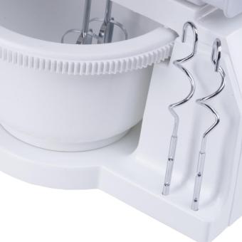 Trisonic Stand Mixer Com Mixer Berdiri - Putih