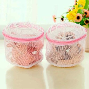 Wash Bag Laundry Washing Mesh Net Lingerie Underwear Bra ClothesSocks White - intl