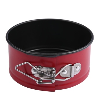 Gambar ZongHAX Cake Pan,4 Inch Non stick Springform Pan Round Cake PanCheesecake Pan Baking Tools,Red   intl