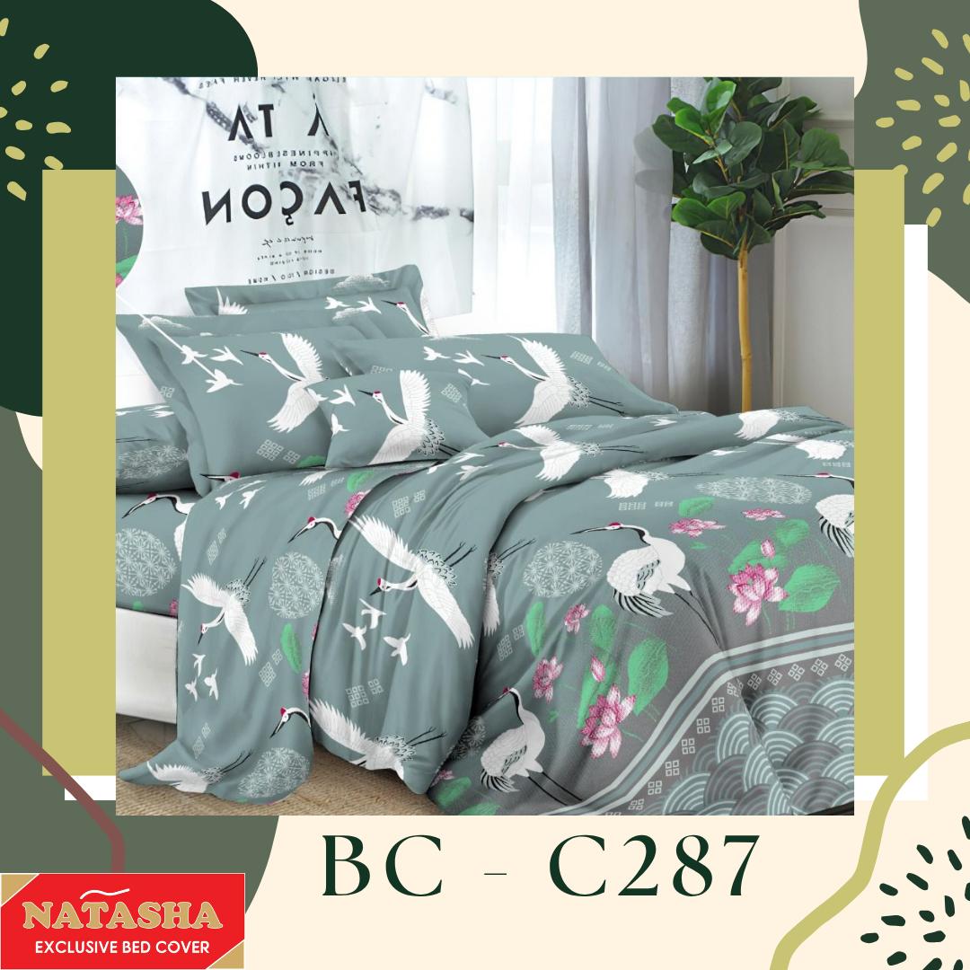 Bed cover sets & bed sheet Alia King Size 180x200 perfect for pernikahan hadiah 2 person thick foam ma…