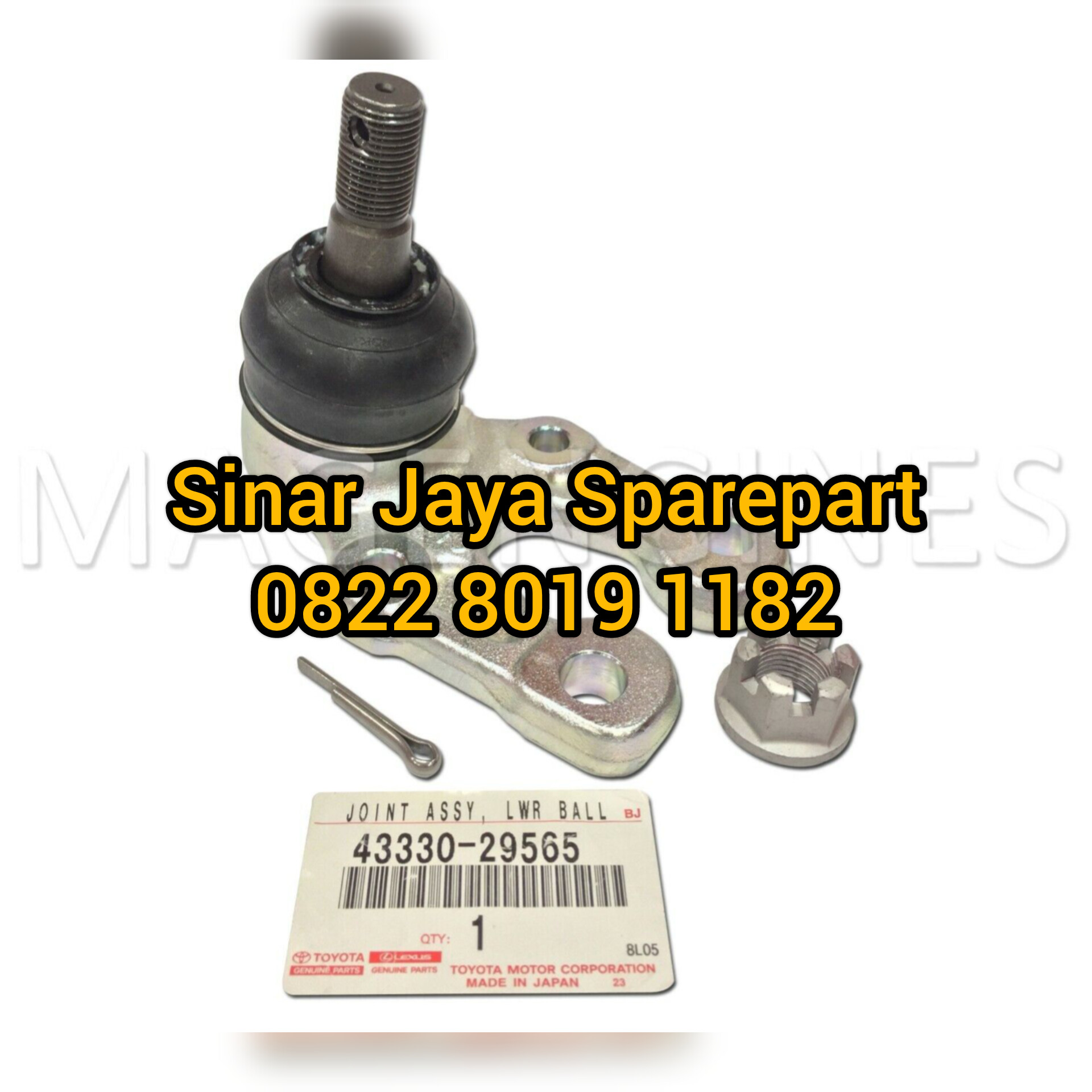 Ball Joint Bawah Toyota Hiace Commuter Original 43330-29565 Harga 1,150,000 rupiah*Gratis Ongkir