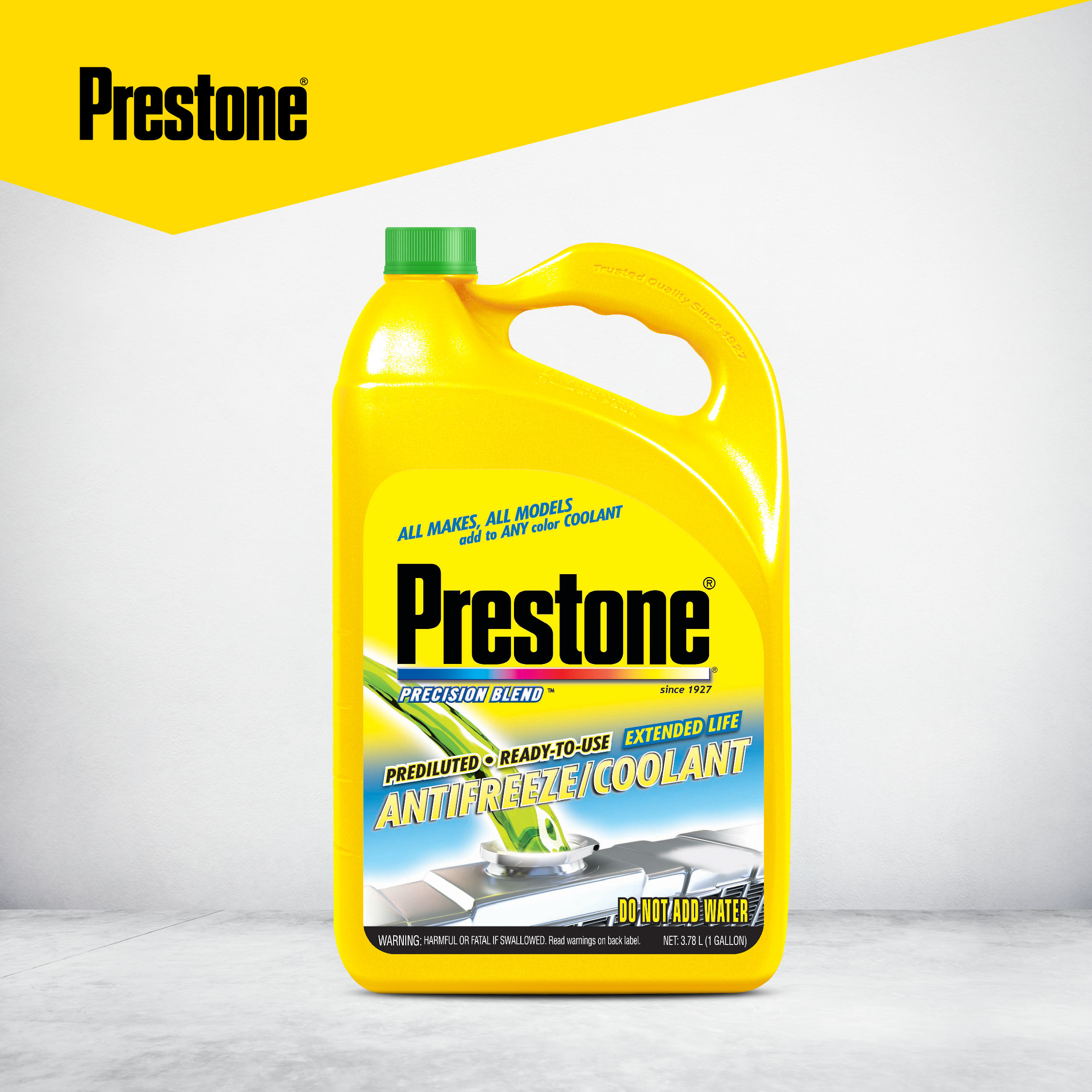 Prestone Ready to Use Coolant (33%) Green 3.78 L Harga 145,000 rupiah*Gratis Ongkir