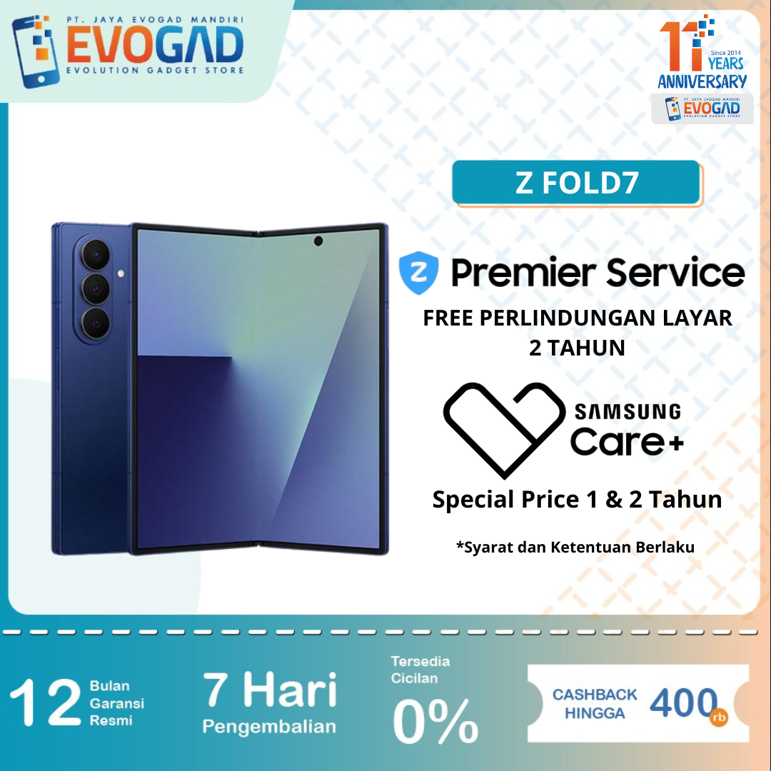 Samsung Galaxy Z Fold7 12/512Gb Snapdragon 8 Elite for Galaxy | Ai Smartphone | 200 Million Pixels | Official Sein Warranty 1 Year Harga  24,490,000 Ringgit*Penghantaran Percuma