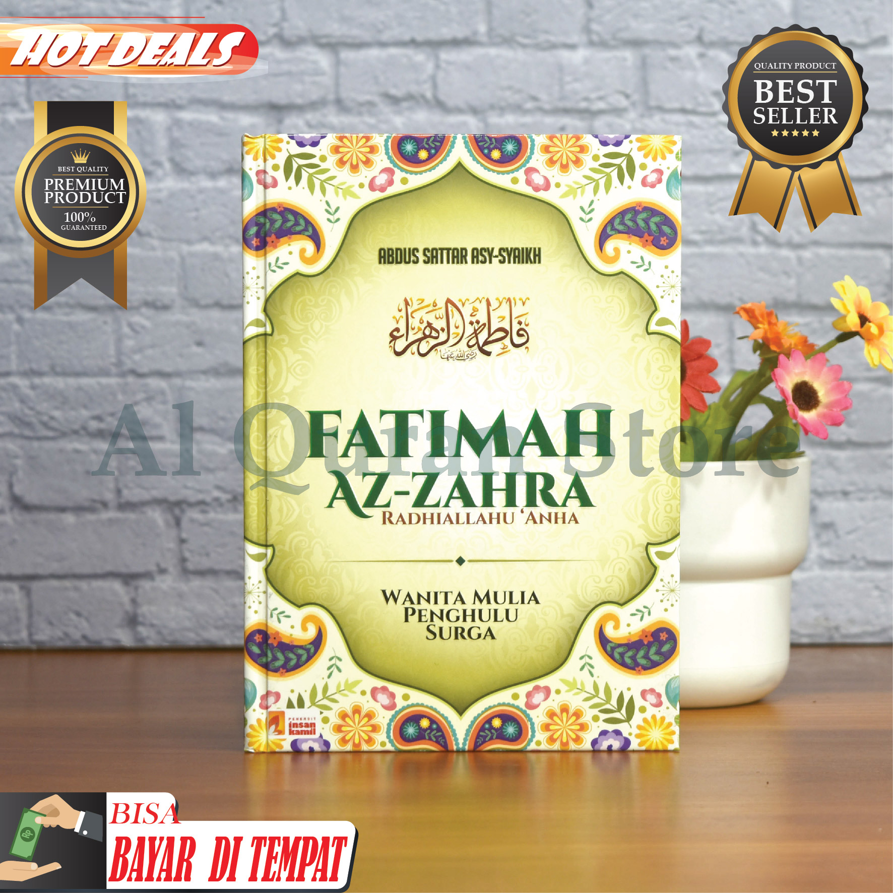 BISA BAYAR DITEMPAT- Buku Original Bagus Buku Fatimah Az Zahra HC-Insan Kamil, Buku Biografi Fatimah Aโฆ
