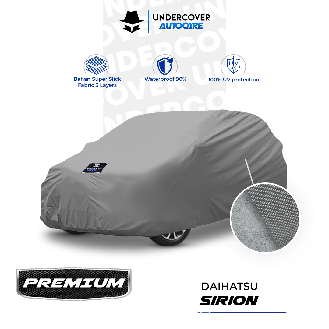 Undercover Autocare - Cover Mobil Daihatsu Sirion Premium Harga 723,000 rupiah*Gratis Ongkir