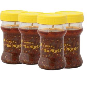 Gambar Bu Rudy Sambal Bawang 4 Pieces Botol Kuning