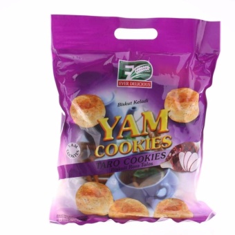 Gambar Ever Delicious   Yam Cookies   Taro Cookies   Biskuit Rasa Talas   400g Murah