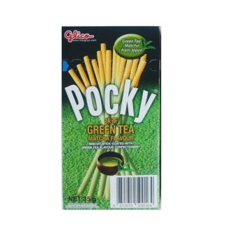 Gambar Glico Pocky Green Tea
