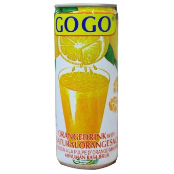 Gambar Gogo Orange kaleng 237 ml