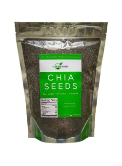 Gambar Green Habit Premium Black Chia Seeds 1 KG