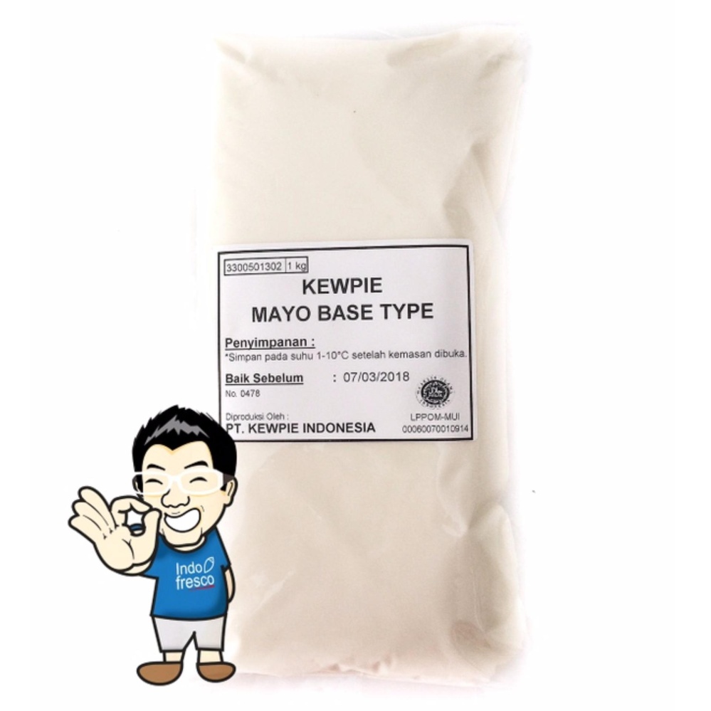 Kewpie Mayo Base Type 1Kg- Saus Salad Dressing