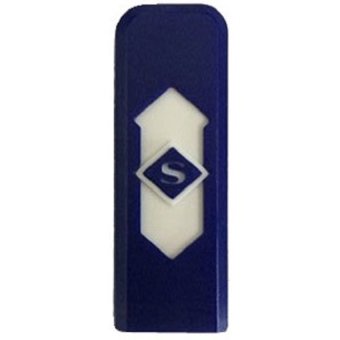 Gambar Korek Elektrik USB Cigarette Lighter   Biru   Putih