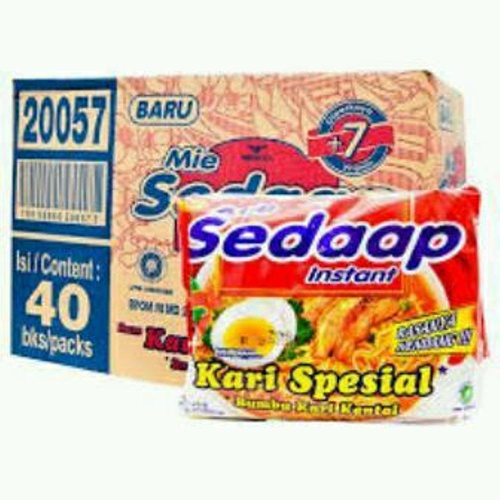 Mie Sedaap Rasa Kari Spesial - 1 Dus (isi 40Bungkus)