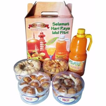 Gambar Monasari Syrup   Paket Lebaran Kue Kering Dan Sirup Parcel Hadiah