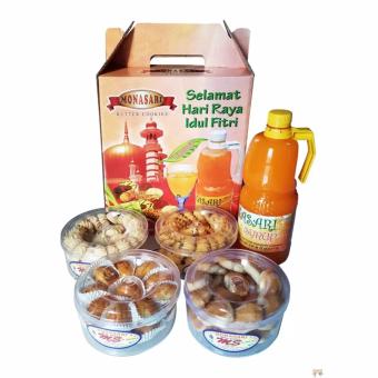 Gambar Monasari Syrup Paket Lebaran Kue Kering Dan Sirup Parcel Hadiah